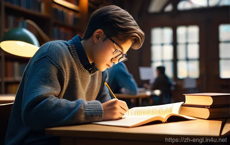 TOEFL Writing 통합형 문제 풀이법 - **Prompt 1: Decoding the Text - Mind Map Scholar**
A young adult student, appearing studious and...